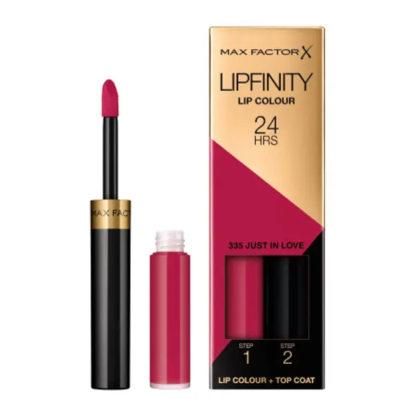 Max Factor Max Factor Lipfinity 2-Step Long Lasting Lipstick - 335 Just In Love - ruž za usne