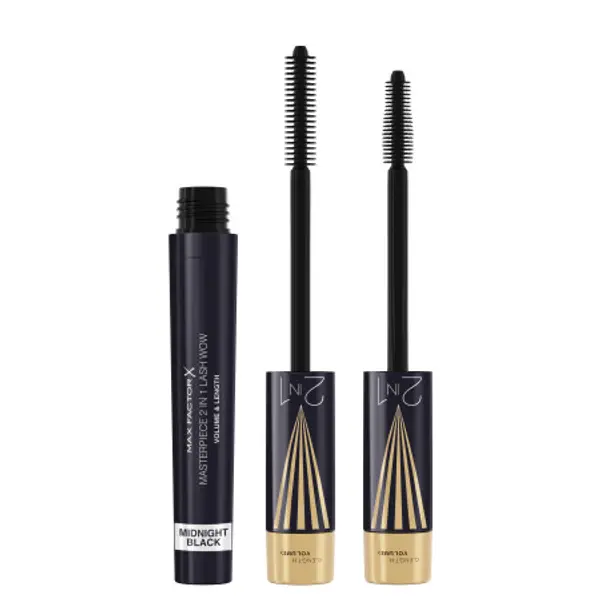 Max Factor Max Factor Masterpiece 2in1 Lash Wow Mascara - Midnight Black