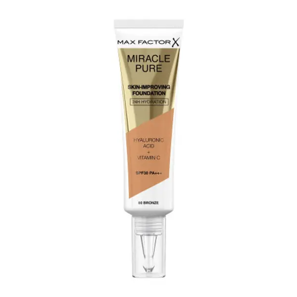 Max Factor Max Factor Miracle Pure Skin Improving Foundation - 80 Bronze - puder
