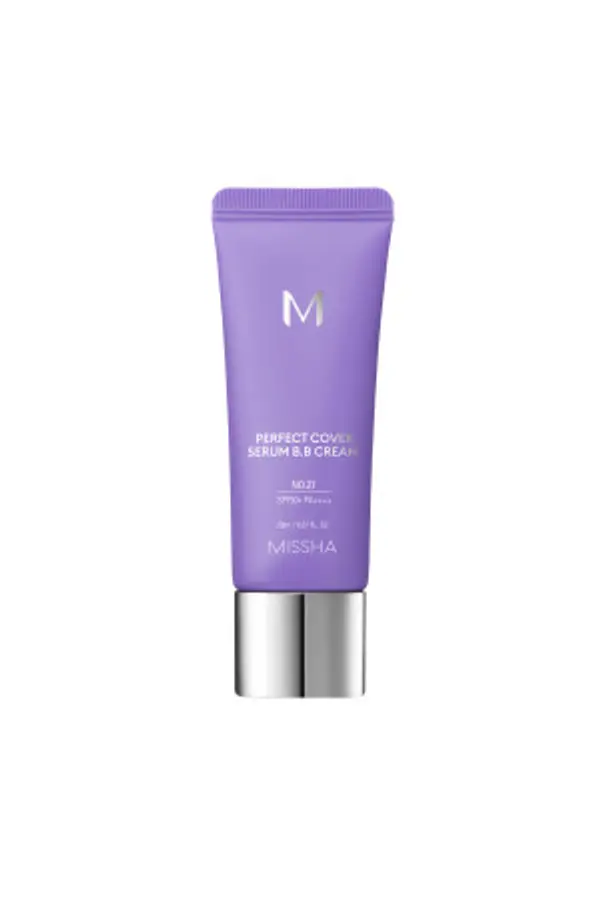 MISSHA MISSHA M Perfect Cover Serum - 27 Honey Beige (20ml) - serum