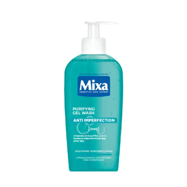 Mixa Mixa gel za čišćenje protiv nepravilnosti na koži 200 ml