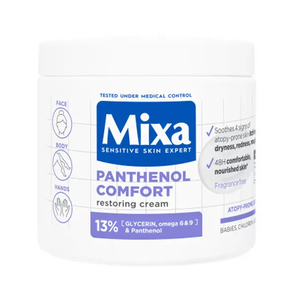 Mixa Mixa Panthenol krema za obnavljanje udobnosti
