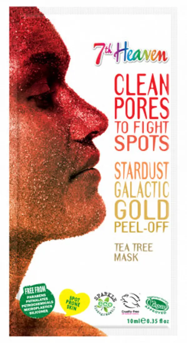 Montagne Jeunesse (7th Heaven) Montagne Jeunesse Stardust Galactic Gold Peel-Off Face Mask