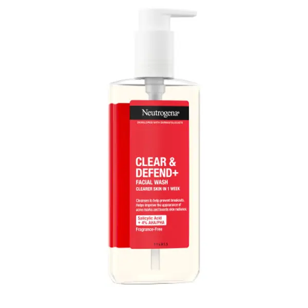 Neutrogena Neutrogena gel za umivanje lice - Clear & Defend Face Wash Gel