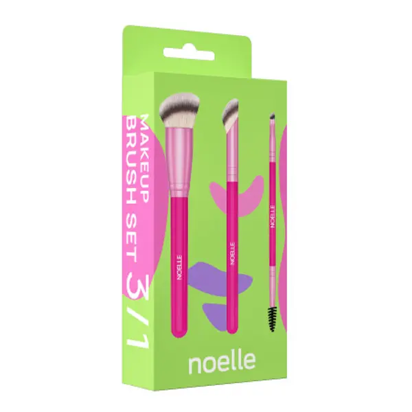 Noelle Noelle Make Up Brush Set 3/1