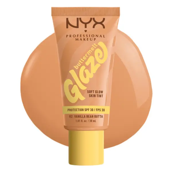 NYX Professional Makeup NYX Professional Makeup Buttermelt Glaze Soft Glow Skin Tint SPF30 - Vanilla Bean Butta