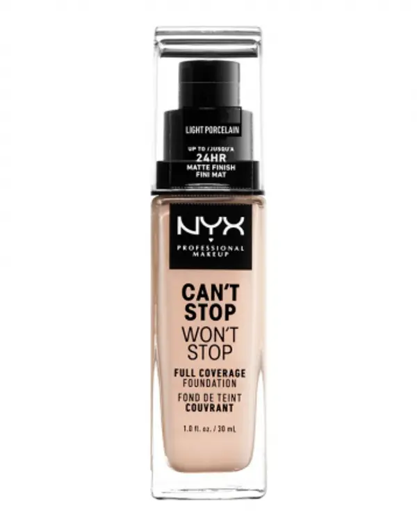 NYX Professional Makeup NYX Professional Makeup tekući puder - Can't Stop Won't Stop Full Coverage Foundation - Light Porcelain