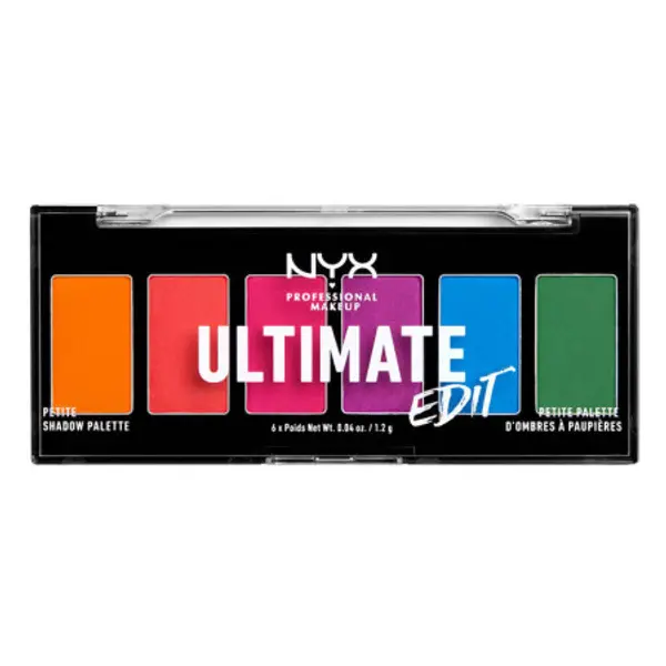 NYX Professional Makeup NYX Professional Makeup Ultimate Edit Petite Shadow Palette - Brights - paleta sjenila