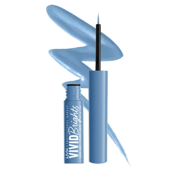 NYX Professional Makeup NYX Professional Makeup Vivid Brights Colored Liquid Eyeliner - Cobalt Crush (VBLL05)