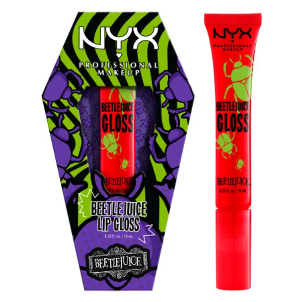 NYX Professional Makeup NYX Professional Makeup X Beetlejuice Lip Gloss - 01 Pomegranate Clout