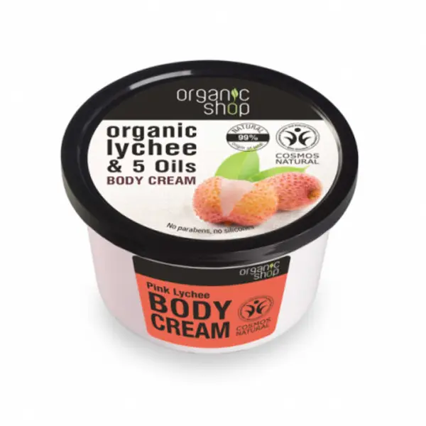 Organic Shop Organic Shop krema za tijelo - Body Cream Pink Lychee (250 ml)