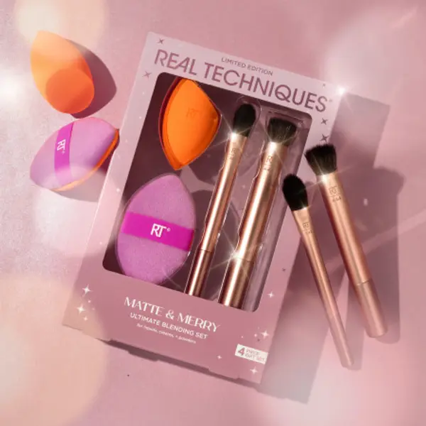 Real Techniques Real Techniques Matte & Merry Set