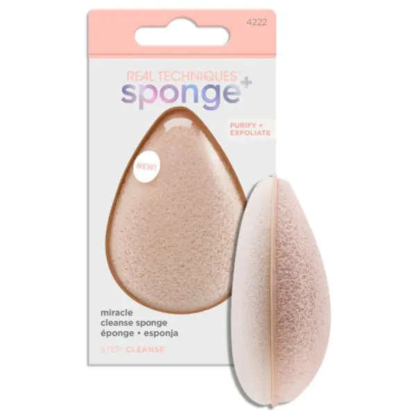 Real Techniques Real Techniques Miracle Cleansing Sponge + - spužva za čišćenje