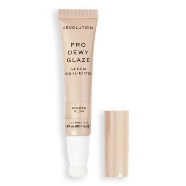 Revolution Pro Revolution Pro Dewy Glaze Serum Highlighter - Golden Glow