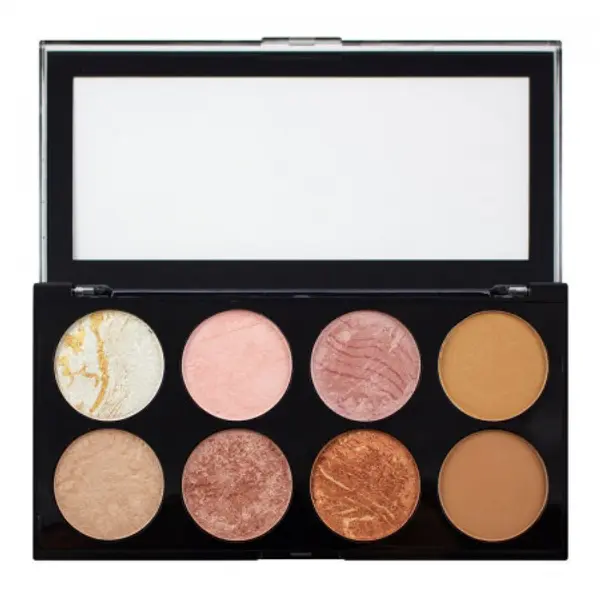 Revolution Revolution Blush and Contour paleta rumenila - Golden Sugar