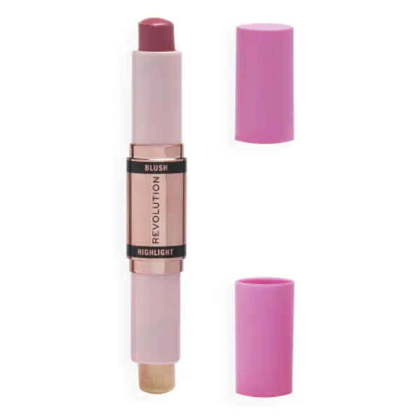 Revolution Revolution Blush & Highlight Stick - Mauve Glow