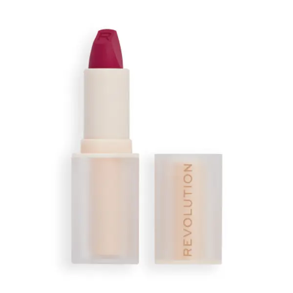 Revolution Revolution Lip Allure Soft Satin Lipstick - Material Girl Wine