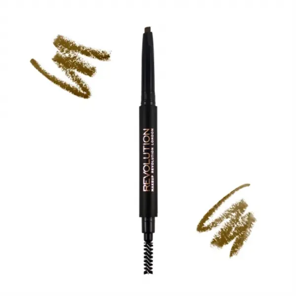 Revolution Revolution olovka za oblikovanje obrva - Duo Brow Pencil - Brown