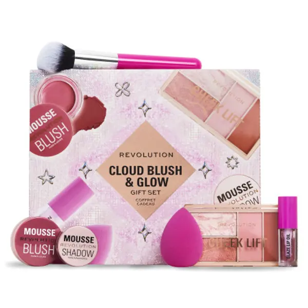 Revolution Revolution poklon set - Cloud Blush and Glow Highlight Gift Set
