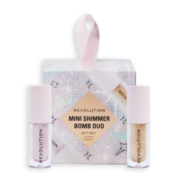 Revolution Revolution poklon set - Mini Shimmer Bomb Lip Duo Gift Set
