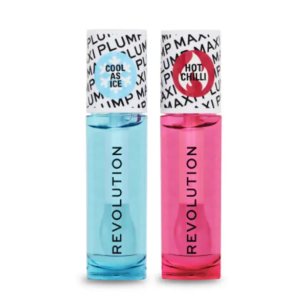 Revolution Revolution set za usne - Maxi Plump Cool As Ice and Hot As Chilli Lip Set