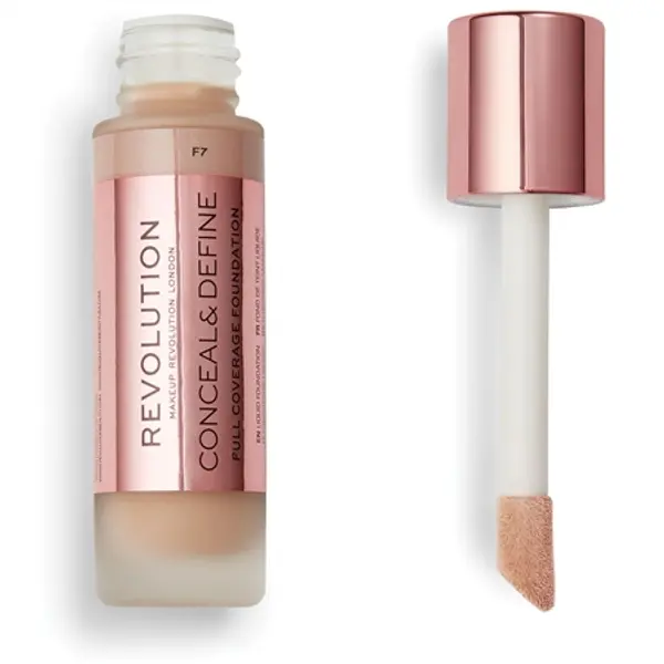 Revolution Revolution tekuća podloga - Conceal & Define Full Coverage Foundation - F7