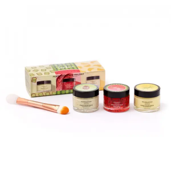 Revolution Skincare Revolution Skincare set krema za lice - Jake-Jamie Feed your Face Trilogy