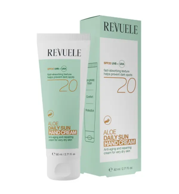 Revuele Revuele dnevna krema za sunce SPF20 - Aloe Daily Sun Hand Cream SPF20