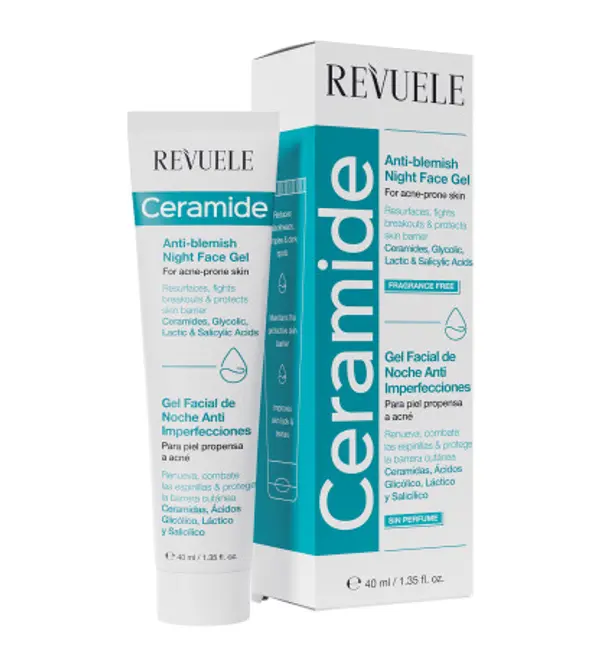 Revuele Revuele gel - Ceramide Anti-Blemish Night Face Gel