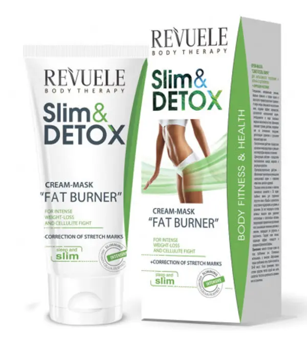 Revuele Revuele krema za preoblikovanje tijela - Slim & Detox Cream-Mask Fat Burner (Intense Weight-Loss and Cellulite Elimination)