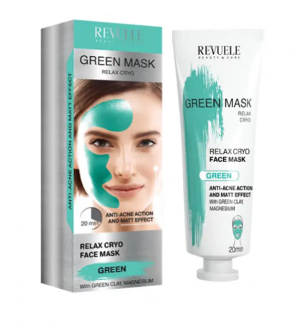 Revuele Revuele maska - Green Mask Relaxing Cryo Effect