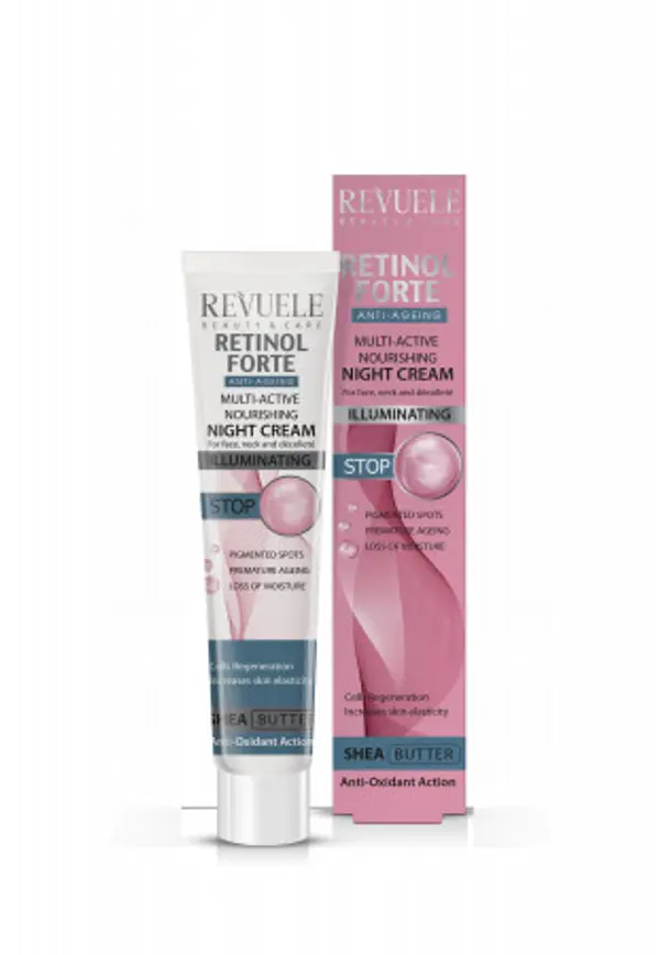 Revuele Revuele noćna krema za lice - Retinol Forte Multi-Active Nourishing Night Cream