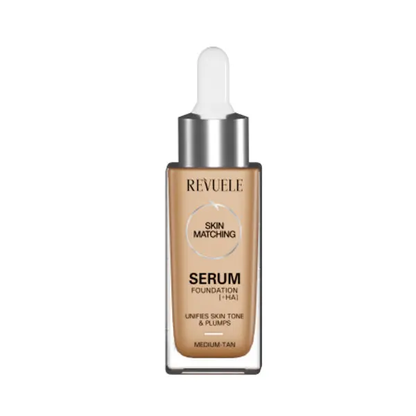 Revuele Revuele Serum Foundation + HA - Medium/Tan