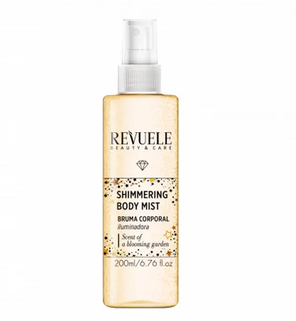 Revuele Revuele sprej za tijelo - Shimmering Body Mist - Gold