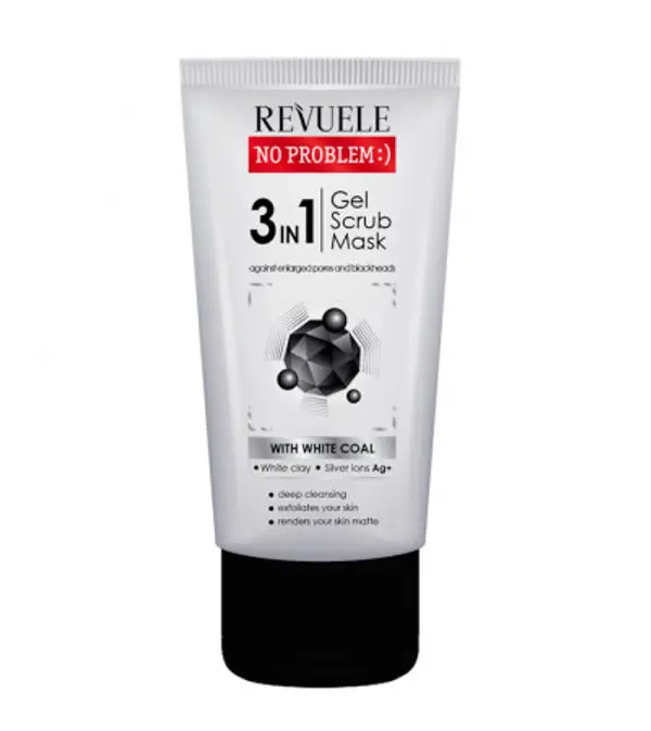 Revuele Revuele višenamjenski proizvod za čišćenje lica - No Problem 3in1 Gel & Scrub & Mask