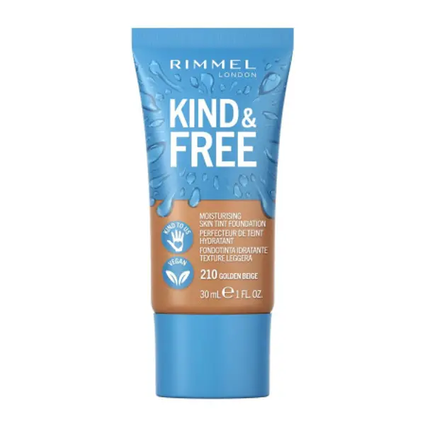 Rimmel London Rimmel London Kind&Free Nourishing Skin Tint - 210 Golden Beige