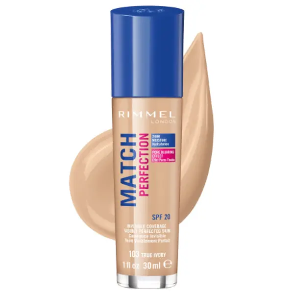 Rimmel London Rimmel London Match Perfection Foundation - 103 True Ivory