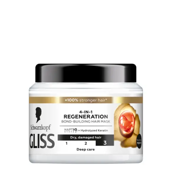 Schwarzkopf Gliss Schwarzkopf Gliss maska ​​za kosu - Total Repair 4-In-1 Hair Mask