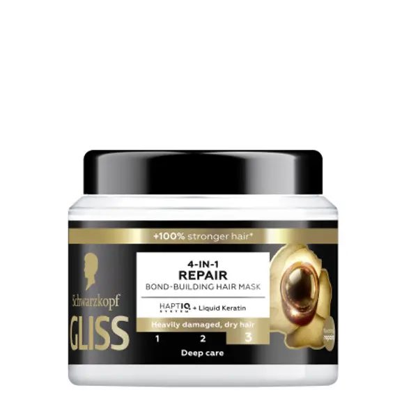 Schwarzkopf Gliss Schwarzkopf Gliss maska ​​za kosu - Ultimate Repair 4-In-1 Hair Mask