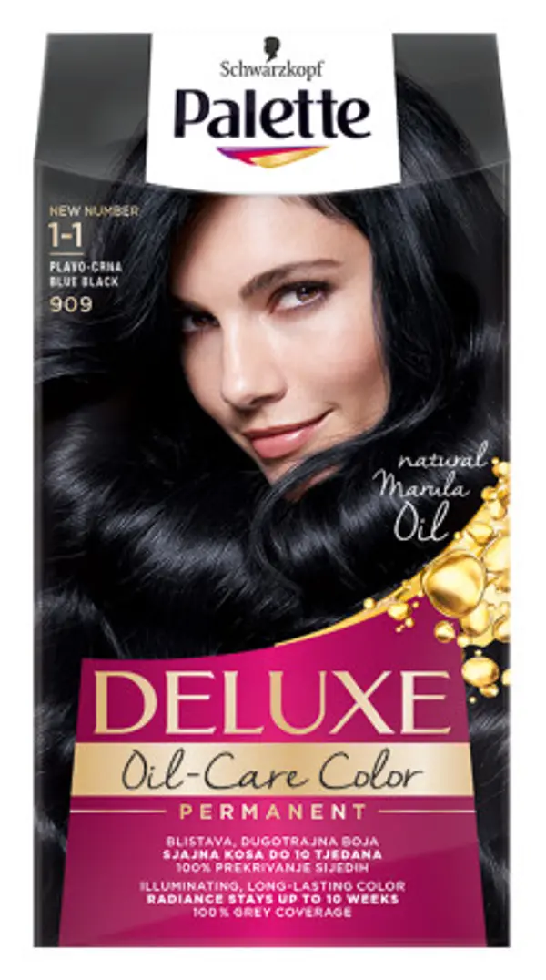 Schwarzkopf Palette Schwarzkopf Palette boja za kosu - Deluxe  -1-1 Blue Black