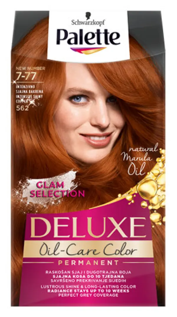 Schwarzkopf Palette Schwarzkopf Palette boja za kosu - Deluxe - 7-77 Intensive Shiny Copper