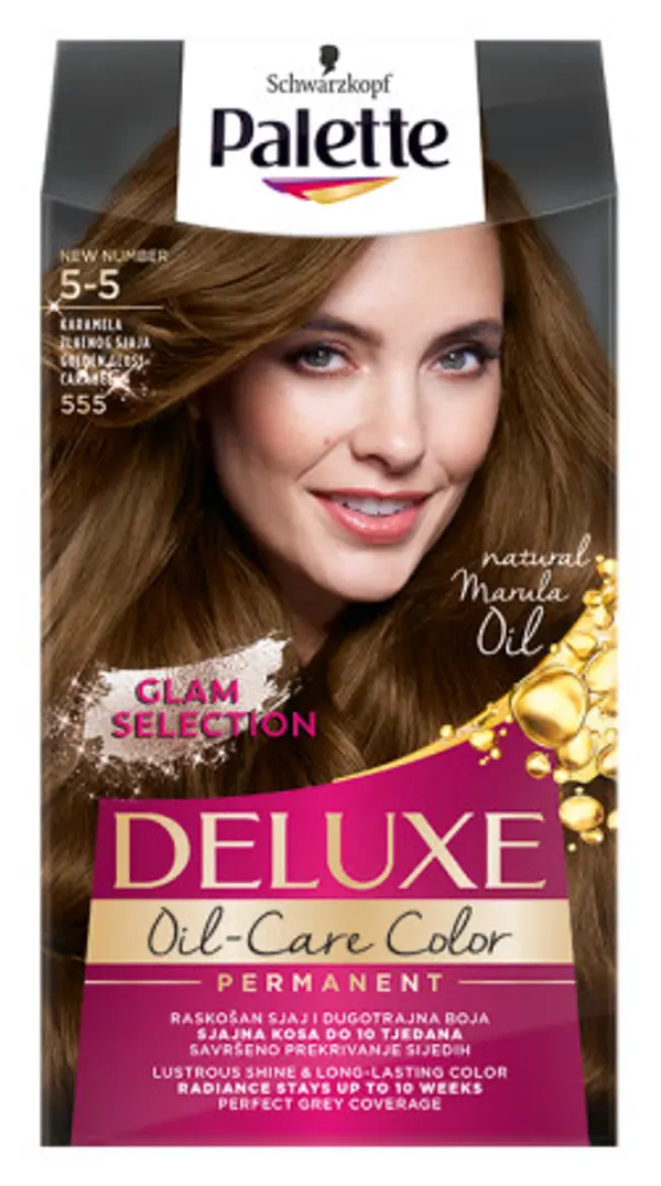 Schwarzkopf Palette Schwarzkopf Pallete boja za kosu - Palette Deluxe - 5-5 Golden Gloss Caramel