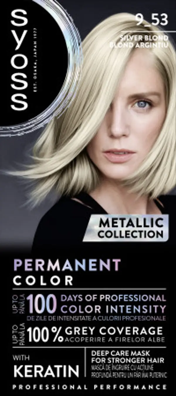 Syoss Syoss boja za kosu - Metallic Collection - 9_53 Silver Blush