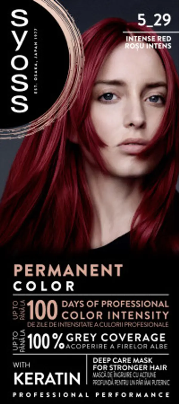Syoss Syoss trajna boja - Professional Performance Permanent Color - 5_29 Intense Red