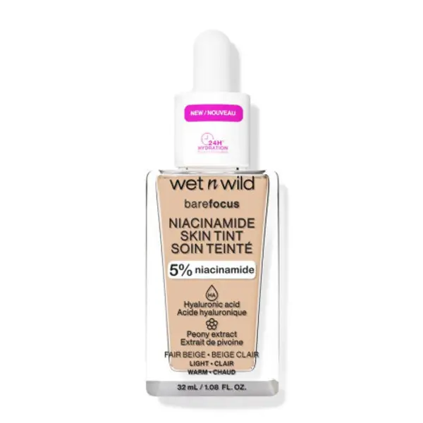 wet n wild wet n wild  Bare Focus Niacinamide Skin Tint - Fair Beige