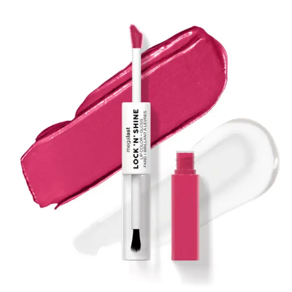 wet n wild wet n wild MegaLast Lock 'N' Shine Lip Color + Gloss - Irresistible