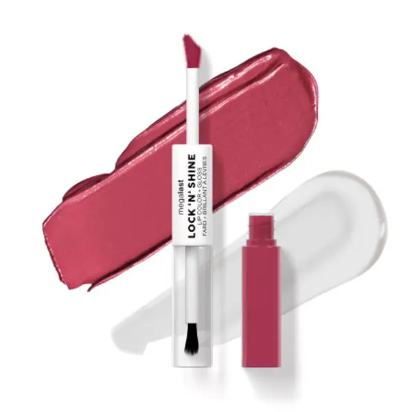 wet n wild wet n wild MegaLast Lock 'N' Shine Lip Color + Gloss - LA Pink