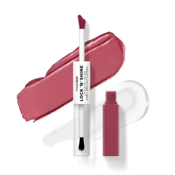 wet n wild wet n wild MegaLast Lock 'N' Shine Lip Color + Gloss - Pinky Promise