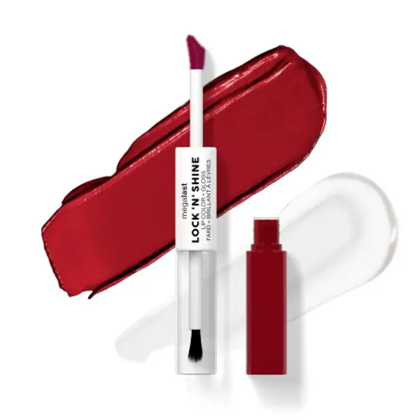 wet n wild wet n wild MegaLast Lock 'N' Shine Lip Color + Gloss - Red-y For Me