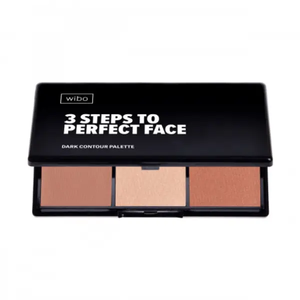 Wibo Wibo contour paleta – 3 Steps To Perfect Face – Dark